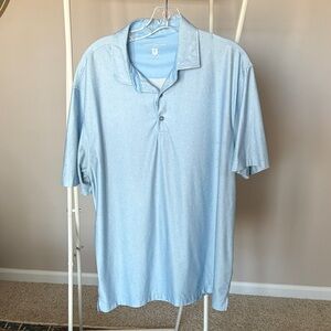 Hickey Freeman Sky Blue Polo Shirt